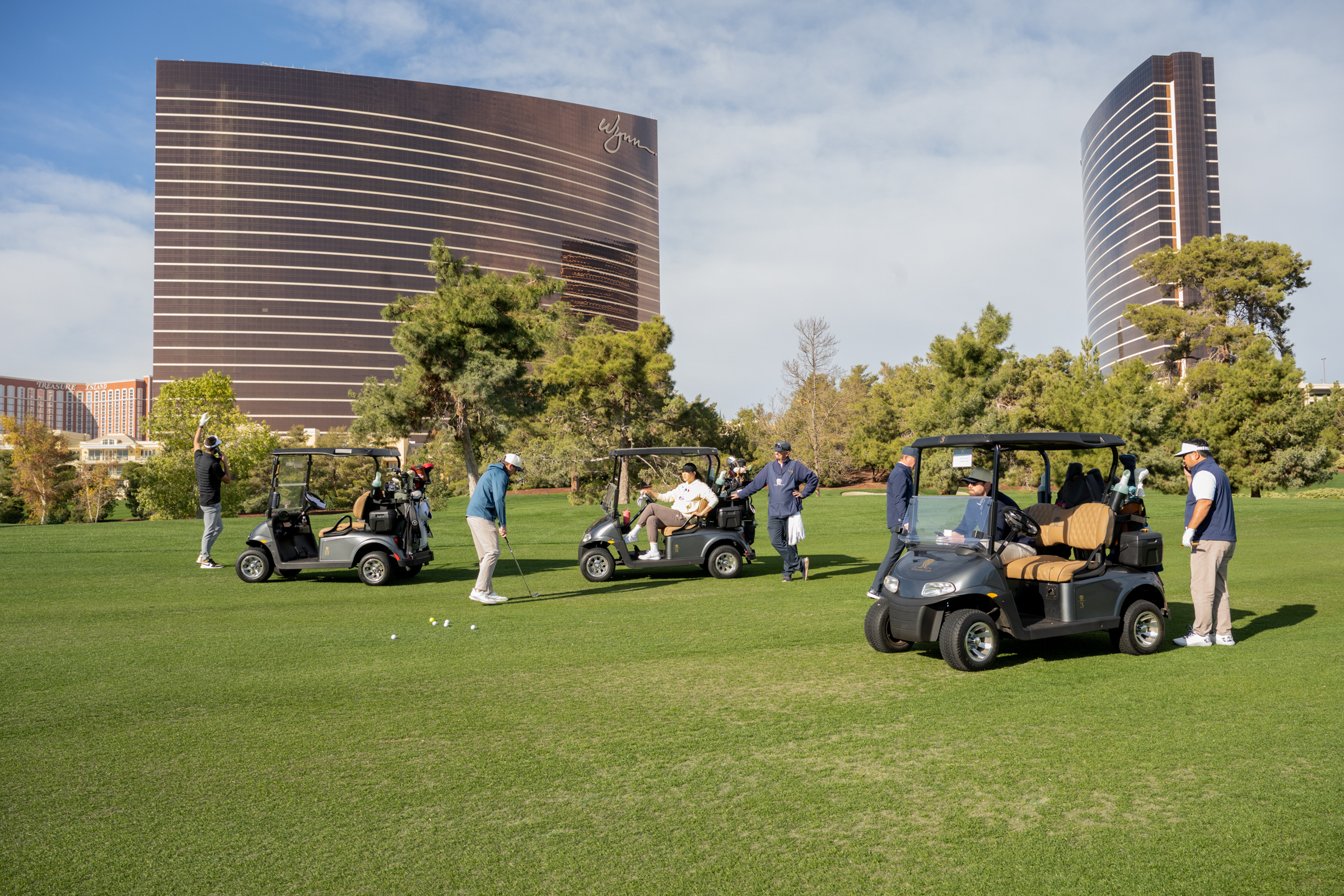 Golf tournament event photography at Wynn Las Vegas